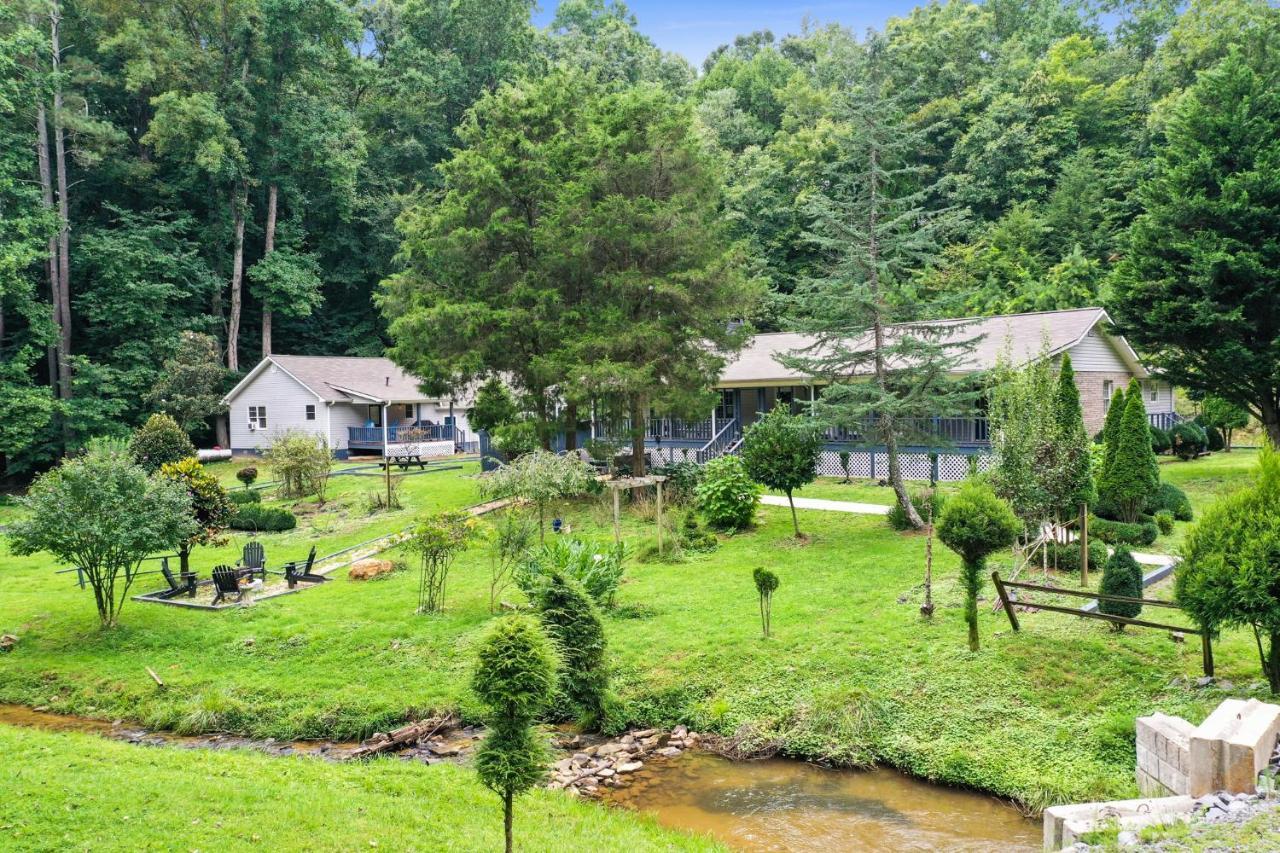 2 Separate Cabins Along A Peaceful Creek With Resort Amenities Ellijay Exterior foto